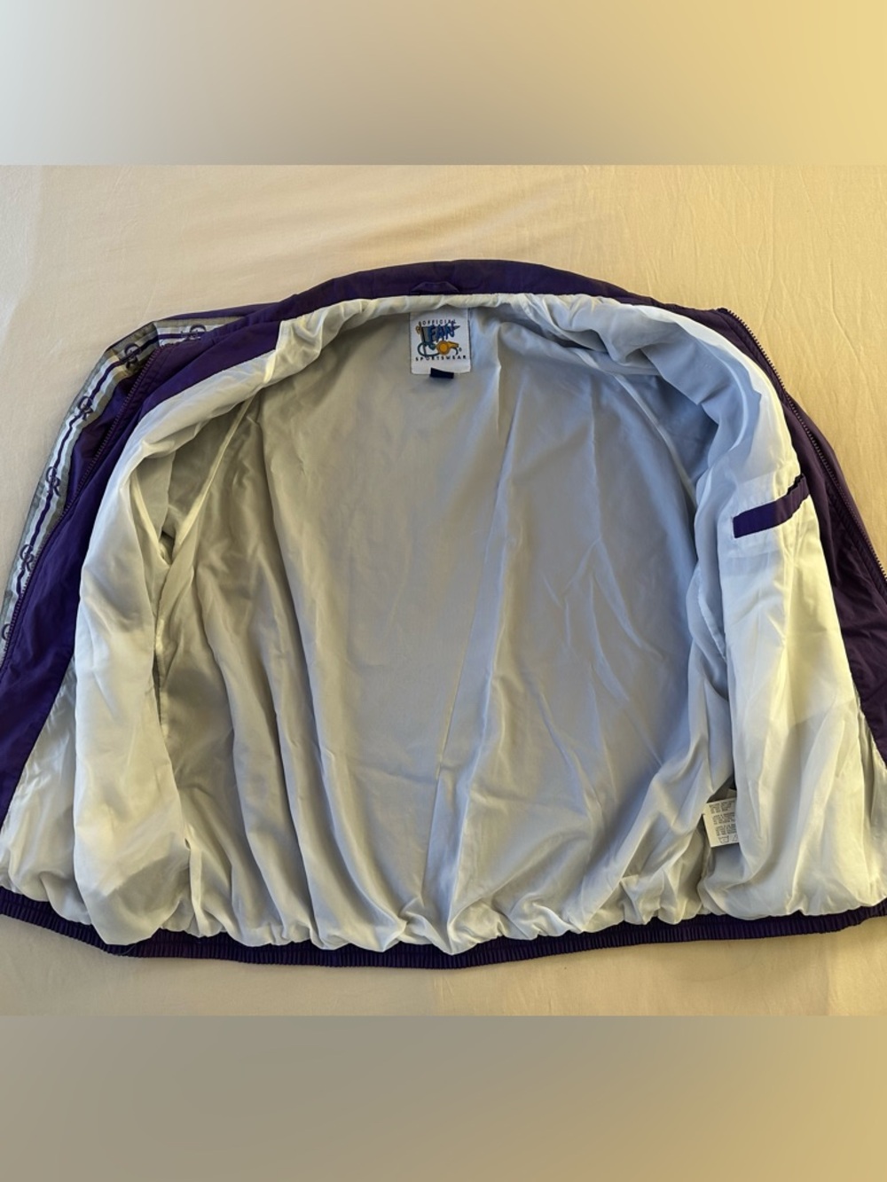 VINTAGE 90s Colorado Rockies Windbreaker - Unisex Size M - Picture 8 of 14